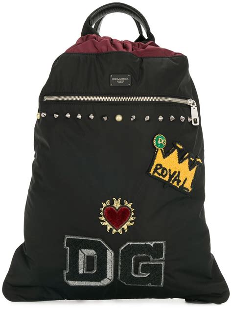 dolce gabbana drawstring bag men|Men’s Dolce & Gabbana Drawstring Bags .